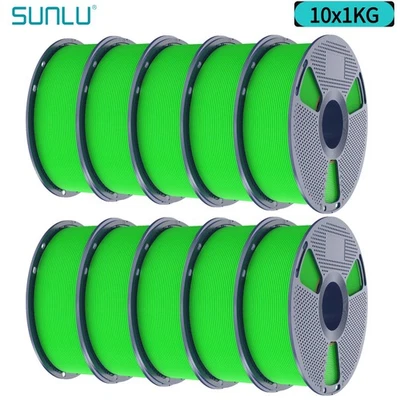 Filamento 3D PETG mate de alta velocidad SUNLU 5/10 KG 1,75 mm 30 mm/s-600 mm/s rango de impresión Foto 1 de 4