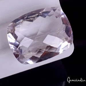 VVS 29.10 Ct Natural Purple Amethyst Cushion Checker Cut Bolivian Loose Gemstone - Picture 1 of 6