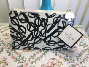 NEW KATE SPADE SCHOOL OFFICE HOME GLASSES PENCIL POUCH RULER ERASER PENCILS - Picture 1 of 12