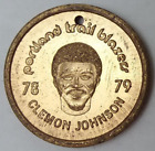 Portland Trail Blazers 78-79 Clemon Johnson G.I. Joe’s Coin Token 25mm