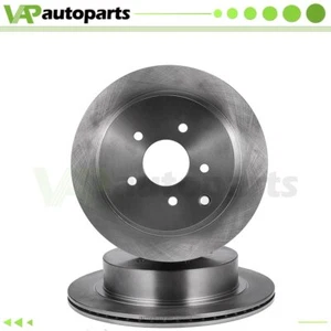 Rear Discs Brake Rotors Vented For Infiniti FX35 For Nissan Murano 3.5L 03-12 - Picture 1 of 10