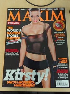 MAXIM FOR MEN MAGAZINE 104 DECEMBER 2003 KIRSTY GALLACHER FRONT COVER - Bild 1 von 1