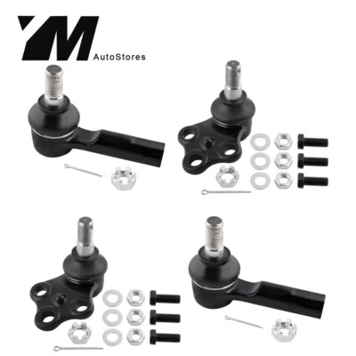 Kit de rótula delantera y varilla de amarre exterior de 4 piezas para Nissan Pathfinder QX4 1996-2004 Foto 1 de 4