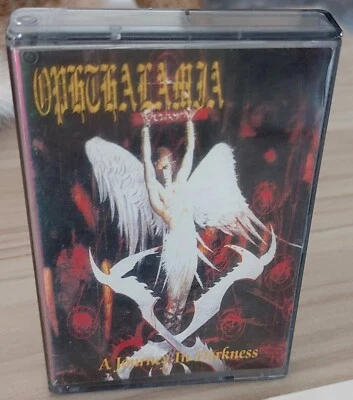 OPHTHALAMIA: A Journey In Darkness Cassette tape 1994 - Image 1 of 3