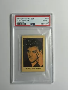 1964 Dutch G Set Elvis Presley #124 PSA 8 NM-MINT (POP 1) Highest Graded Ever - Bild 1 von 2
