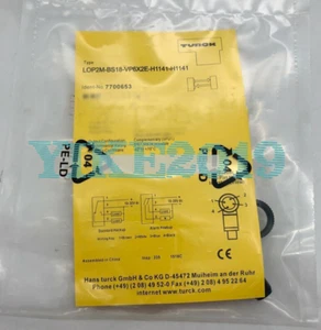 1PC New For TURCK photoelectric switch sensor LOP2M-BS18-VP6X2E-H1141-H1141 - Picture 1 of 1