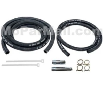 Juego de manguera de calefacción acanalada MoPar Script para 1963-1969 C-Body e Imperial Foto 1 de 4
