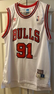 Dennis Rodman Hardwood Classics #91 NBA Jersey - Image 1 of 4