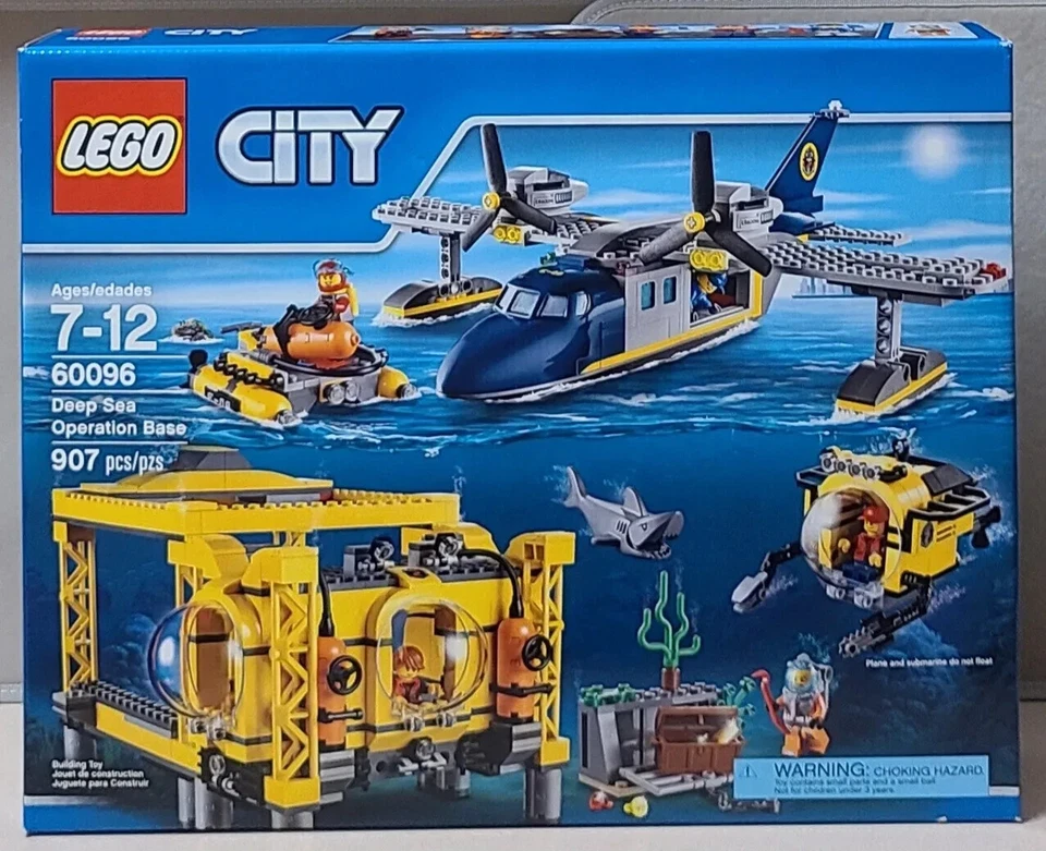 LEGO CITY - Deep Sea Operation Base #60096 -Retired -New Factory Sealed - Image 1 of 1