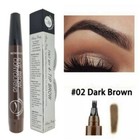 Microblading Tattoo Eyebrow Pen Liquid Ink Waterproof Tint Brow Eye Make Up UK 