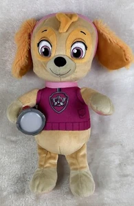 PAW Patrol Snuggle up Skye Plush with Flashlight Light Sings Bedtime 14” - Picture 1 of 5
