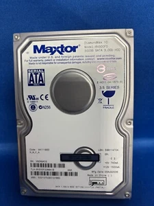 MAXTOR DiamondMax 10 300GB INTERNAL SATA 3.5" HARD DRIVE HDD 6V300F0 - Picture 1 of 2