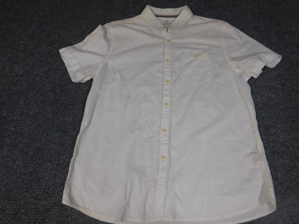 Jeremiah Mens Shirt Large white button down classic casual - Image 1 of 4