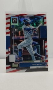 2022 Panini Donruss Optic Freedom Prizm /46 Mookie Betts #184