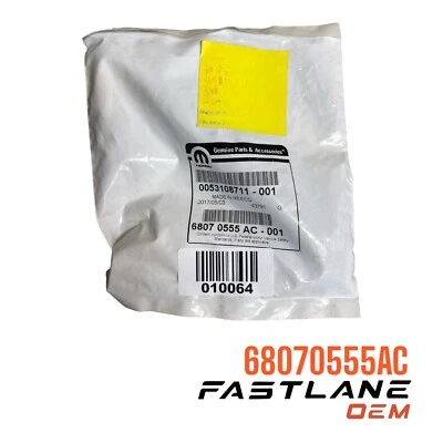 2013-2019 FIAT 500 FRONT LEFT FENDER SEAL NEW OEM 68070555AC - Image 1 of 4