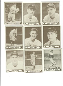 1986 Reprint Complete Set – 1940 Play Ball Baseball – All 240 Cards Playball - Picture 1 of 2