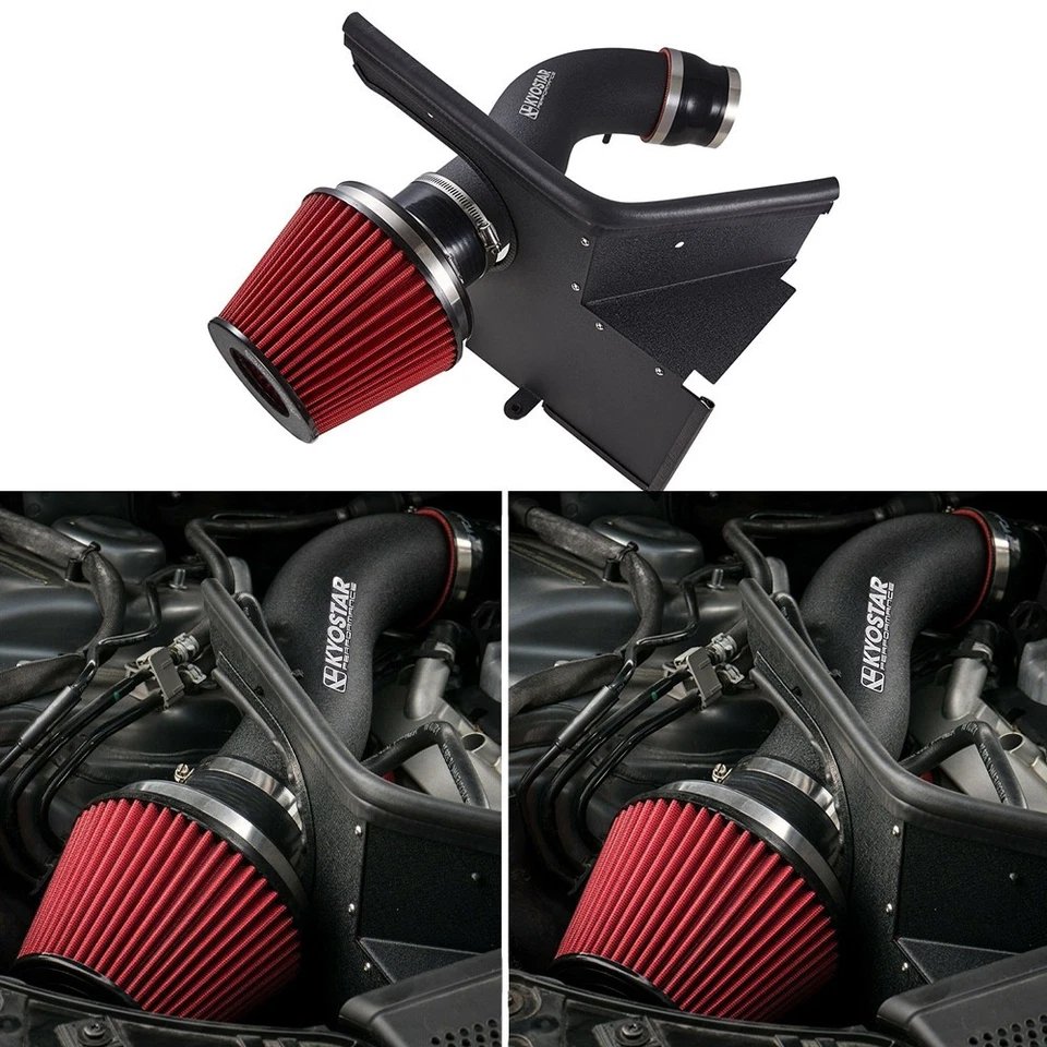 Cold Air Intake System For 2010-2016 Audi Q5 SQ5 S4 S5 3.0T B8 B8.5 3.5'' Pipe - Image 1 of 4