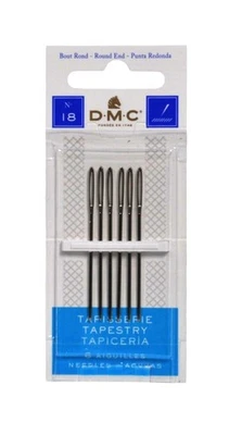 DMC Hand Sewing Tapestry Needles Size 18 - Image 1 of 2