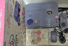 Casio Loopy My Seal Computer SV-100 Console System w/Box Game Set Tested F/S