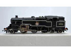 Model Train Wrenn Br Black Locomotive 00 Gauge 4Mt - Running No. 80000 - Picture 1 of 6