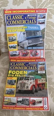 2X Classic & Vintage Commercials Magazines March & April 2024 Trucks Lorries  - Image 1 of 4