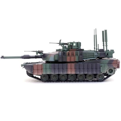 13.5cm Diecast 1/72 US M1A2 TUSK II Abrams Main Battle Tank Simulation Model - Image 1 of 4