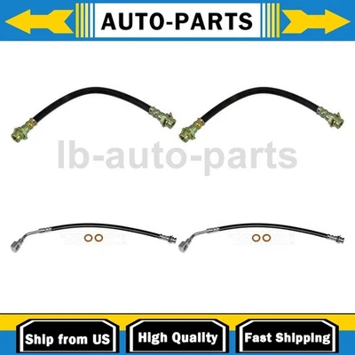 Kit de 4x manguera de freno delantera trasera para Buick Century 1997-2003 Foto 1 de 4