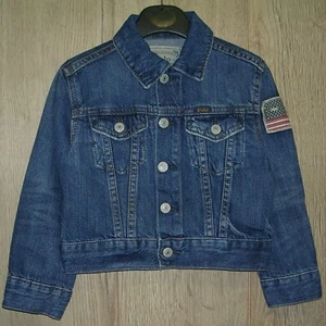 Ralph Lauren Boys Blue Denim Jacket Coat Age 18-24 Months - Picture 1 of 7