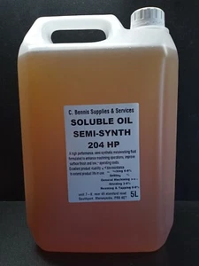  SOLUBLE EP SEMI SYNTHETIC  CUTTING FLUID (SUDS) GENERAL PROPOSE  - Picture 1 of 1