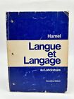 Langue Et Langage Au Laboratoire by Hamel Paperback