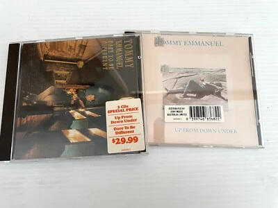 CDs Tommy Emmanuel Up from Down Under Dare to Be Different x2 Early Press - Imagem 1 de 4