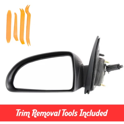 Left Manual Mirror For 2005-2010 Chevrolet Cobalt Sedan GM1320310 15299346 - Image 1 of 4