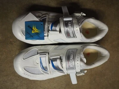 Shimano Mujer Bicicleta Bicicleta Zapatos SH-WR 41 NUEVO CON ETIQUETAS Sin Caja Look Estilo Tacos EU 40 Foto 1 de 4