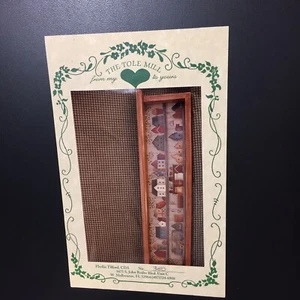 Tilford Spring Roundup Unfinished Wood Shelf Tole Mill Painting Pattern NOS - Picture 1 of 11