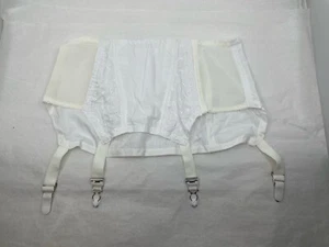 Namsie taglia 36 occhiello bianco disossato gancio laterale 4 giarrettiera stile cintura - Foto 1 di 4