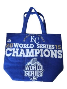 *Great Shape* Majestic 2015 World Series Champions Kansas City Royals Purse/Bag - Picture 1 of 3