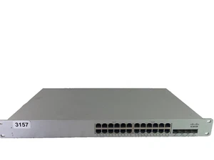Cisco Meraki MS225-24P 24-Port Gigabit PoE Switch UNCLAIMED #3157 - Picture 1 of 8