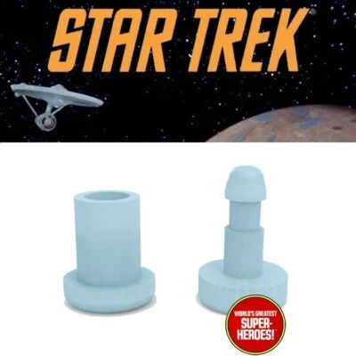 Juego de Rodilleras Mego Andorian Lt Azul Kit para Figura de 8" Cuerpo Tipo 2 Star Trek Foto 1 de 4