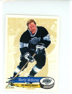 1995-96 Panini Stickers Hockey #274 Marty McSorley (Kings)