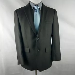Andrew Fezza Signature Collection 40S Brown Birdseye Suit Blazer Sport Coat - Picture 1 of 11