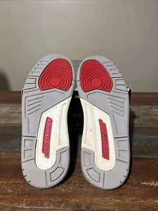 Jordan 3 White Cement/Black Cement/ True Blue Soles Size 9.5 - Picture 1 of 8