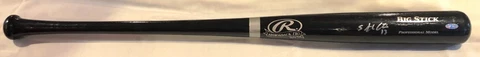 STARLIN CASTRO #13 AUTOGRAPHED BAT RAWLINGS ADIRONDACK PRO, STEINER ~ CUBS Cover