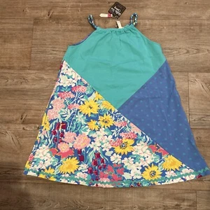 Matilda Jane dress, size 12, NWT, flowers blue/green - Picture 1 of 7