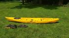 Ocean kayak, Used Once, Yellow