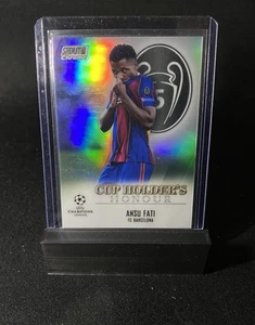 2020-21 Stadium Club Chrome UCL Ansu Fati Cup Holder’s Honour #CHH-BAF Barcelona - Bild 1 von 2