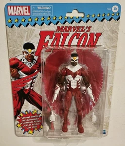 MARVEL LEGENDS RETRO CARD MARVEL'S FALCON 6" ACTION FIGURE FAST SHIPPING  - Picture 1 of 4