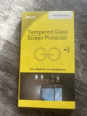 JETech Screen Protector for Apple iPod Touch 6/5 Tempered Glass Film 2-pack  - Image 1 of 2