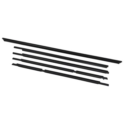 5 x двери погодная полоска окна молдинг отделки уплотнение ремня набор для Toyota 4Runner 08-09 - Изображение 1 из 4