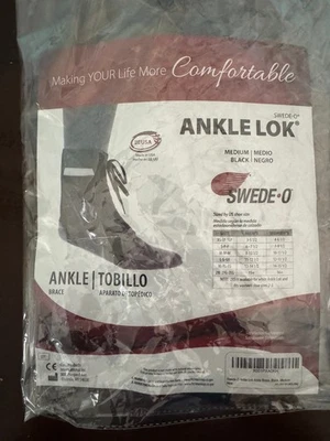 Tobillera Swede-O Ankle Lok NUEVO Foto 1 de 3