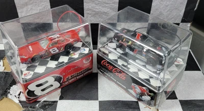 2 Set Motorworks Radio Controlled Car DALE JR #1 & #8 1:64 1998 Coca-Cola & JR - Image 1 of 4